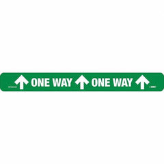 NMC - "One Way" Adhesive-Backed Floor Sign - Americas Industrial Supply