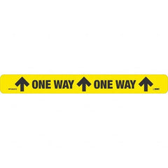 NMC - "One Way" Adhesive-Backed Floor Sign - Americas Industrial Supply