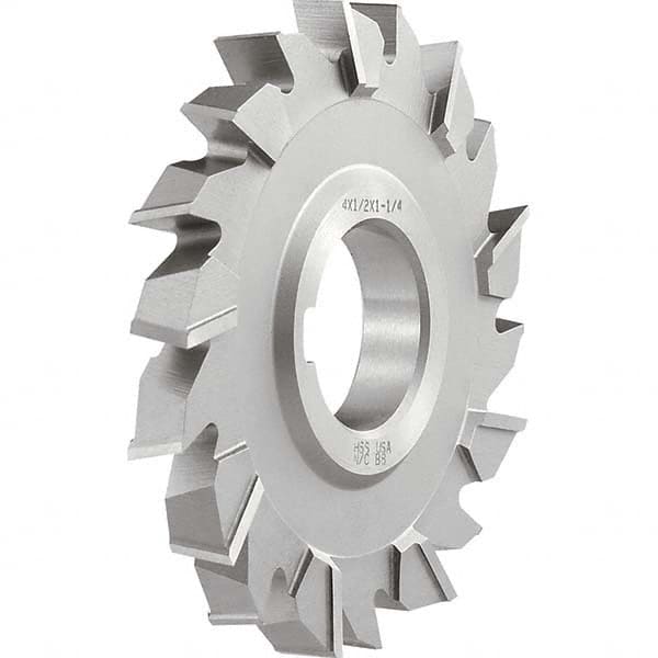 Keo - 7" Diam x 1/4" Face Width Staggered Tooth Side Milling Cutter - Americas Industrial Supply