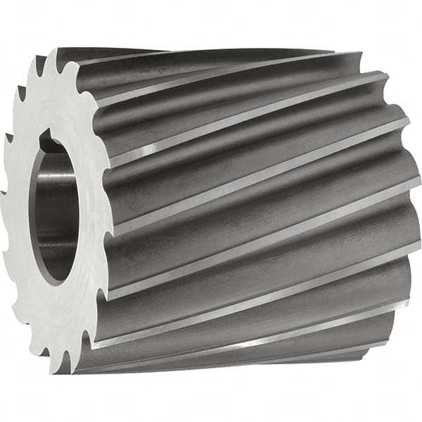 Keo - 4" Cut Diam x 3" Cut Width High Speed Steel Plain Milling Cutter - Americas Industrial Supply