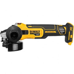 DeWALT - Angle & Disc Grinders Type of Power: Cordless Wheel Diameter (Inch): 4-1/2 - Americas Industrial Supply