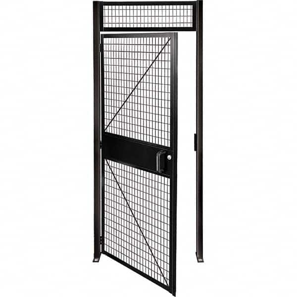 Folding Guard - Temporary Structure Doors Type: Hinged Door Width (Feet): 4 - Americas Industrial Supply