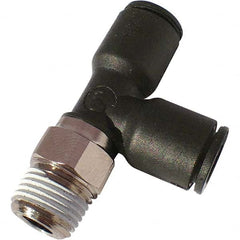 Legris - Plastic Push-To-Connect Tube Fittings Type: Male Run Tee Tube Outside Diameter (Inch): 3/16 - Americas Industrial Supply