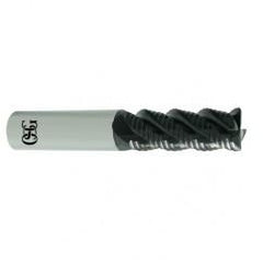 1/2" Dia. - 3" OAL - TIAlN CBD - .125 CR- Roughing End Mill - 4 FL - Americas Industrial Supply