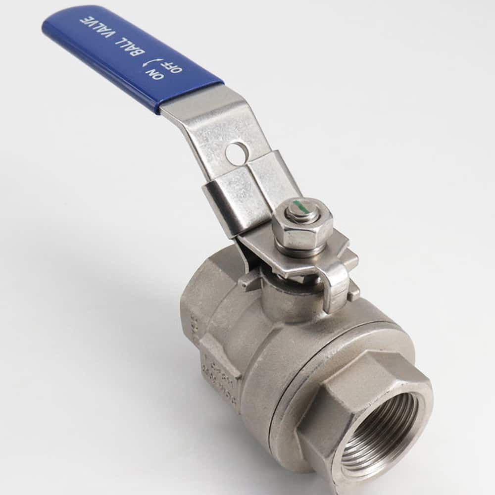 Manual Ball Valve: 1-1/4″ Pipe, Full Port