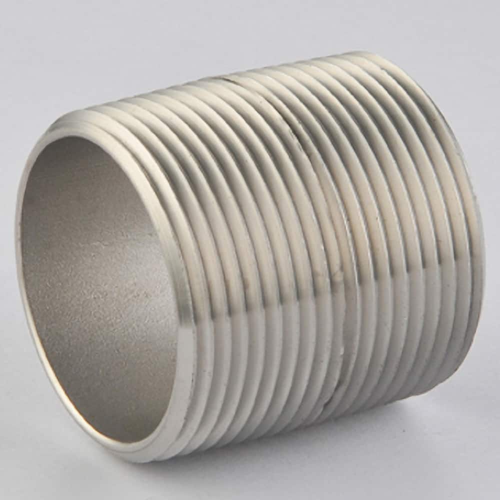 Guardian Worldwide - Stainless Steel Pipe Nipples & Pipe; Style: Threaded ; Pipe Size: 1 (Inch); Length (Inch): 1-1/2 ; Material Grade: 304/304L ; Schedule: 80 - Exact Industrial Supply