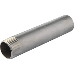 Guardian Worldwide - Stainless Steel Pipe Nipples & Pipe; Style: Threaded ; Pipe Size: 1/2 (Inch); Length (Inch): 1 ; Material Grade: 316/316L ; Schedule: 40 - Exact Industrial Supply
