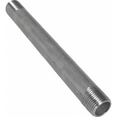 Guardian Worldwide - Stainless Steel Pipe Nipples & Pipe; Style: Threaded ; Pipe Size: 1-1/2 (Inch); Length (Inch): 18 ; Material Grade: 316/316L ; Schedule: 40 - Exact Industrial Supply