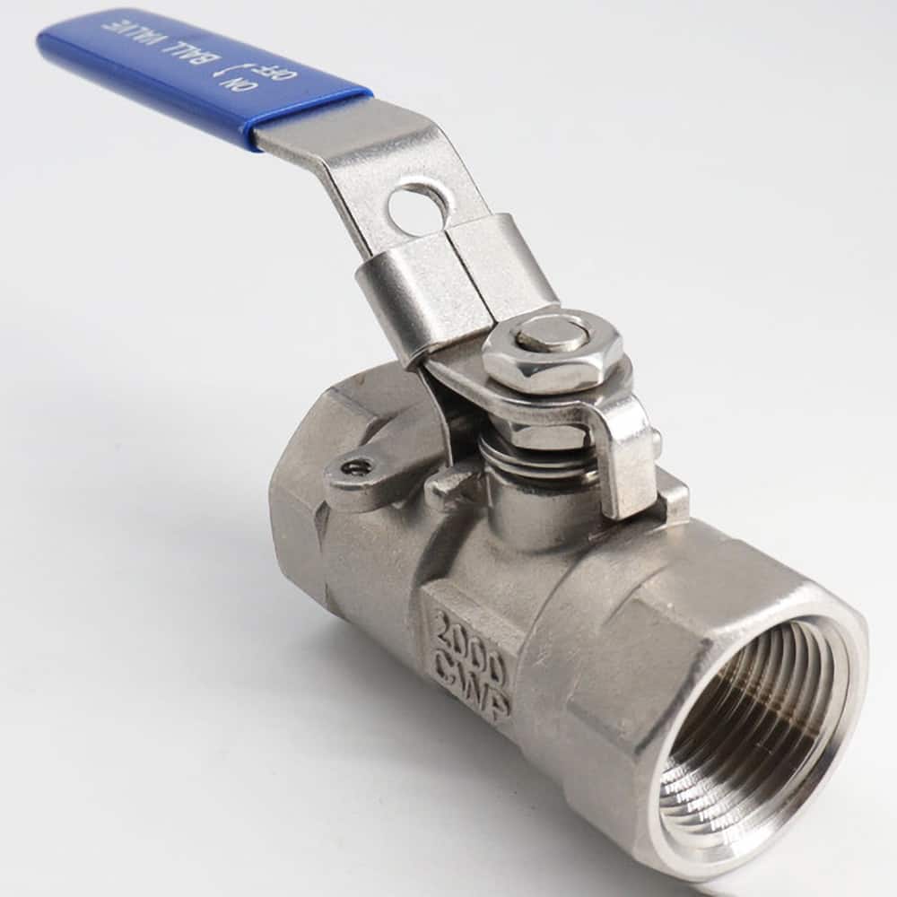Uni-Body Manual Ball Valve: 1″ Pipe, Reduced Port