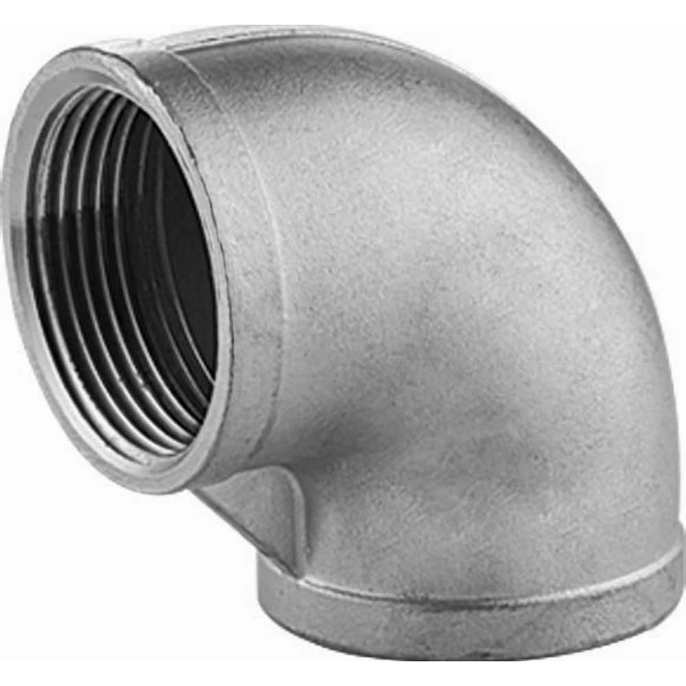 Guardian Worldwide - Stainless Steel Pipe Fittings; Type: 45? Elbow ; Fitting Size: 1/2 ; End Connections: FNPT x FNPT ; Material Grade: 304 ; Pressure Rating (psi): 150 - Exact Industrial Supply