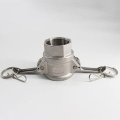 Guardian Worldwide - Suction & Discharge Hose Couplings; Type: D Type Quick Coupling ; Coupling Descriptor: Type D ; Coupler Size: 2 (Inch); Thread Size: 2 ; Material: 316 Stainless Steel ; Style: D - Exact Industrial Supply