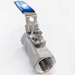 Uni-Body Manual Ball Valve: 1-1/4″ Pipe, Reduced Port