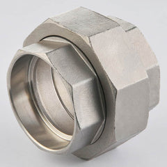 Guardian Worldwide - Stainless Steel Pipe Fittings; Type: Union ; Fitting Size: 3/4 ; End Connections: Socket Weld ; Material Grade: 316 ; Pressure Rating (psi): 150 - Exact Industrial Supply