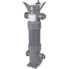 Hayward - Bag Filter Housings; Bag Size (#): 2 ; Length (Decimal Inch): 32.0000 ; Pipe Size: 1-1/2 (Inch); End Connections: Flanged ; Maximum Flow Rate (GPM): 100 ; Maximum Working Pressure (psi): 150.000 - Exact Industrial Supply