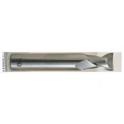 1/4 Dia. x 2-1/2 Overall Length 2-Flute Square End Solid Carbide SE End Mill-Round Shank-Center Cutting-Uncoated - Americas Industrial Supply