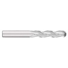 Titan USA - Ball End Mills; Mill Diameter (Inch): 1/8 ; Mill Diameter (Decimal Inch): 0.1250 ; Number of Flutes: 3 ; Length of Cut (Inch): 1 ; Length of Cut (Decimal Inch): 1.0000 ; Material: Solid Carbide - Exact Industrial Supply