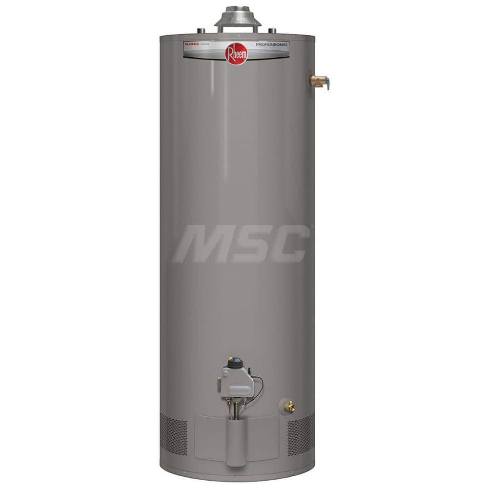 Gas Water Heaters; Commercial/Residential: Residential; Commercial/Residential: Residential; Type: Atmospheric; Fuel Type: Natural Gas; Fuel Type: Natural Gas; Indoor or Outdoor: Indoor; Tankless: No; Tank Capacity (Gal.): 29.00; Temperature Rise: 90 ™F @