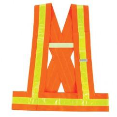 8140BA M/L ORANGE BREAKAWAY SASH - Americas Industrial Supply