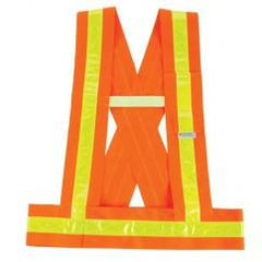 8140BA XL/2XL ORANGE BREAKAWAY SASH - Americas Industrial Supply