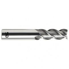 1/2" Dia. - 3" OAL - Carbide - Square End HP End Mill-3 FL - Americas Industrial Supply