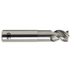 3/4 Dia. x 4 Overall Length 3-Flute .120 C/R Solid Carbide SE End Mill-Round Shank-Center Cutting-Uncoated - Americas Industrial Supply