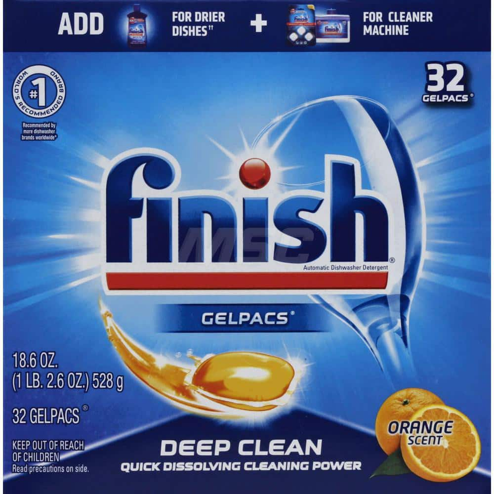 Dish Detergent; Form: Liquid; Container Type: Gelpac; Container Size (Lb.): 1.42; Scent: Orange; For Use With: Dish Detergent