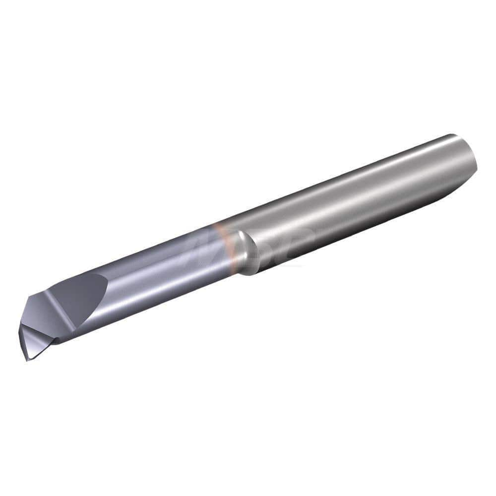 Boring Bars; Boring Bar Type: Micro Boring; Cutting Direction: Right Hand; Minimum Bore Diameter (mm): 6.200; Material Grade: Submicron; Maximum Bore Depth (mm): 30.00; Shank Diameter (mm): 6.0000; Overall Length (mm): 56.0000; Finish Coating: AlTiN; Seri