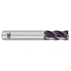 1/2 x 1/2 x 1-1/4 x 3 4Fl  Square Carbide End Mill - EXO - Americas Industrial Supply