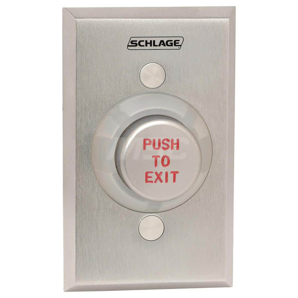 Pushbutton Switches; Switch Type: Push Button; Pushbutton Type: Extended; Pushbutton Shape: Round; Pushbutton Color: Red; Operator Illumination: NonIlluminated; Operation Type: Momentary (MO); Amperage (mA): 5; Voltage: 12-24; Contact Form: SPDT; Amperage