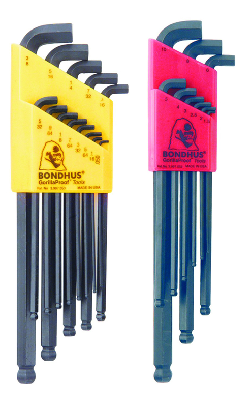 22PC BALL END STUBY L-WRENCH DOUBLE - Americas Industrial Supply