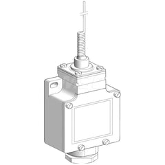 General Purpose Limit Switches; Actuator Type: Steel Spring; Voltage: 500 V (IEC); 240.00; 300 V (UL); Actuation Force: 0.13; Contact Form: 1NO/1NC; Switch Type: Limit; Contact Configuration: NO; NC; Switch Action: Springs Back (Momentary); Terminal Type: