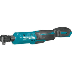 Cordless Ratchet: 12V, 1/4 & 3/8″ Drive, 800 RPM, 35 ft/lb Torque