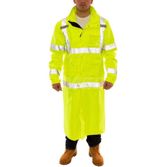 Work Jacket & Coat  Size 3X-Large N/A Polyurethane & 300D Polyester N/A Fluorescent Yellow ™Green N/A 6.000 Pocket