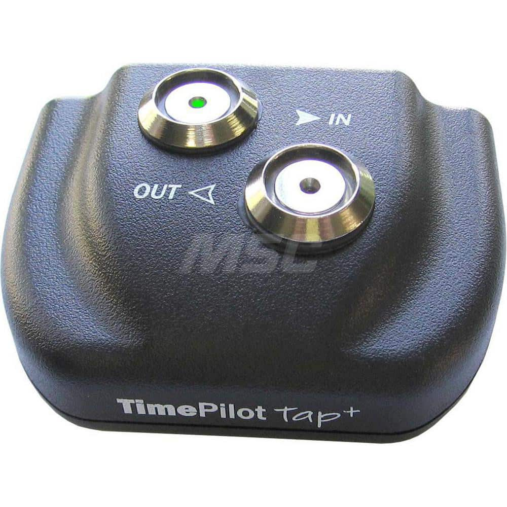 TimePilot Tap On-Premise Edition Portable Pocket-Sized Battery-Powered Time Clock Clock in with iButtons, Move Data from Clock to Database at HQ with USB Cable, Software Prepares Reports/Exports to Quickbooks