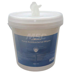 Anit-Bacterial Wipes: Bucket & Center Pull, White