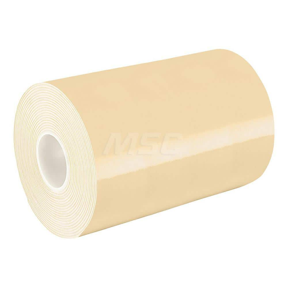 White Double-Sided Polyethylene Foam Tape: 12″ Wide, 5 yd Long, 31 mil Thick, Acrylic Adhesive