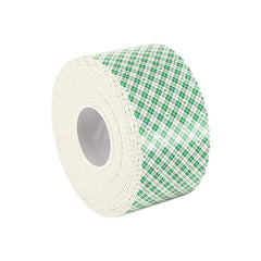 White Double-Sided Urethane Foam Tape: 3″ Wide, 5 yd Long, 125 mil Thick, Acrylic Adhesive