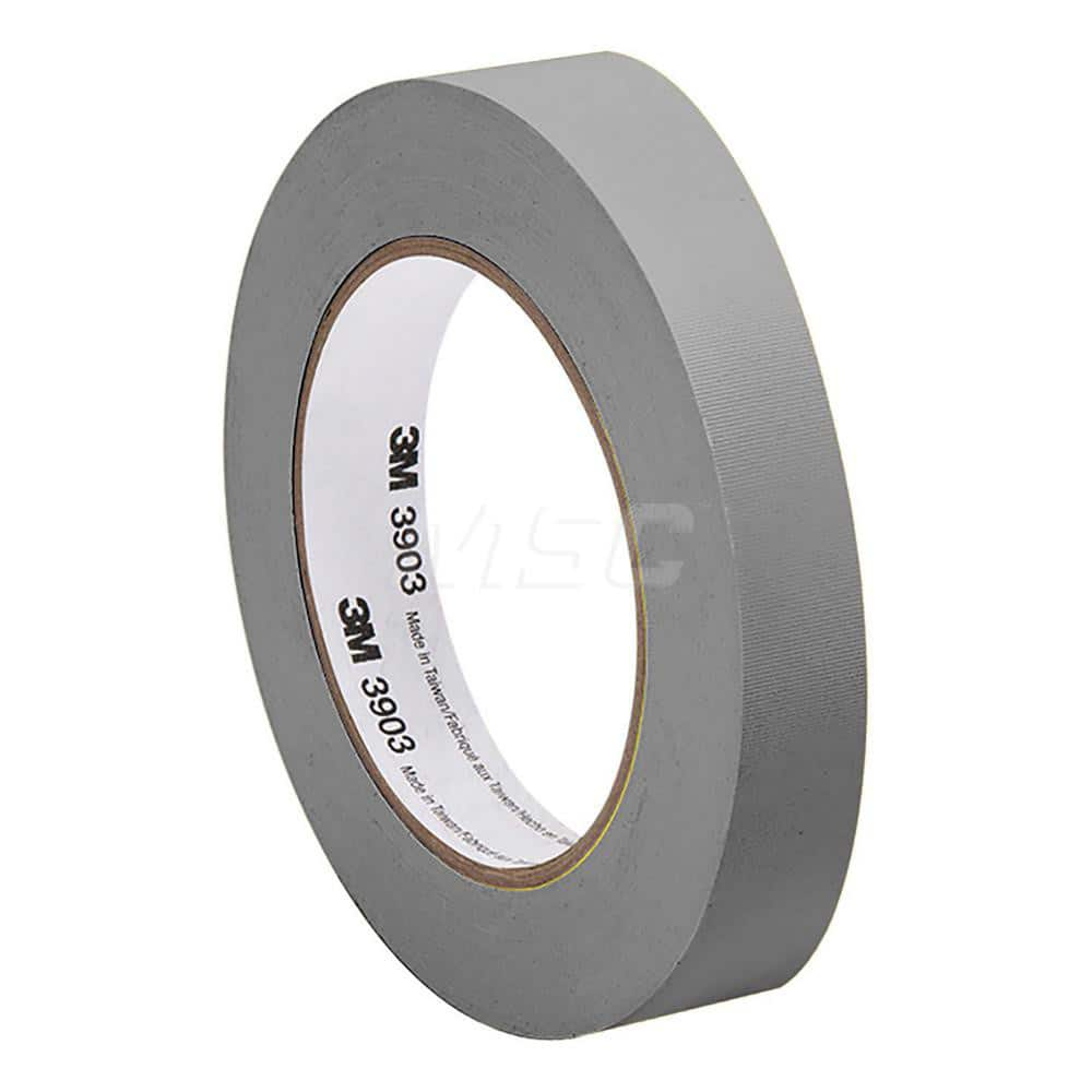 Duct Tape: 4″ Wide, 6.3 mil Thick, Vinyl Rubber Adhesive, 14 lb/in Tensile Strength