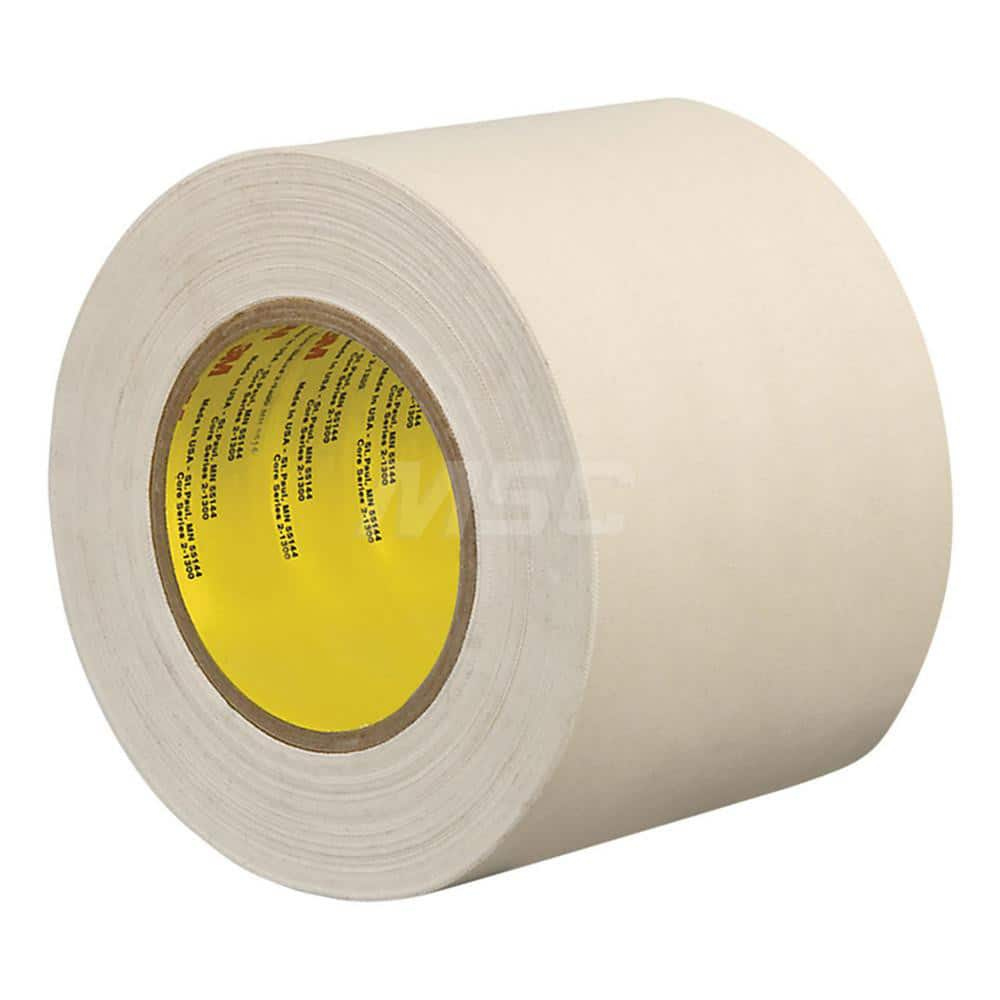 Duct Tape: 3″ Wide, 10.5 mil Thick, Cotton Cloth Natural Rubber Adhesive, 36 lb/in Tensile Strength