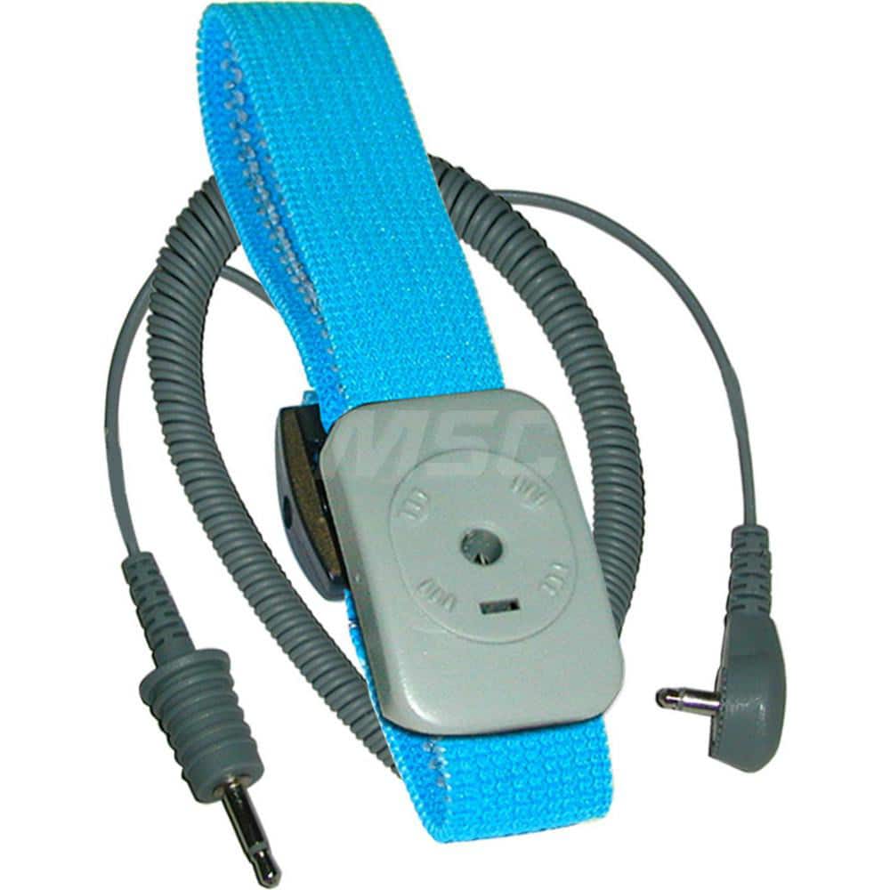Grounding Wrist Straps; Size: Large; Attachment Method: Snap Lock; Disposable or Reusable: No; Material: Fabric; Grounding Cord Included: No; Resistor: Yes; Disposable: No