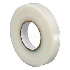 Polyethylene Film Tape: 2″ Wide, 1,000' x 3 mil Thick 3,800 Lb/In Tensile Strength, Water Based Acrylic Adhesive