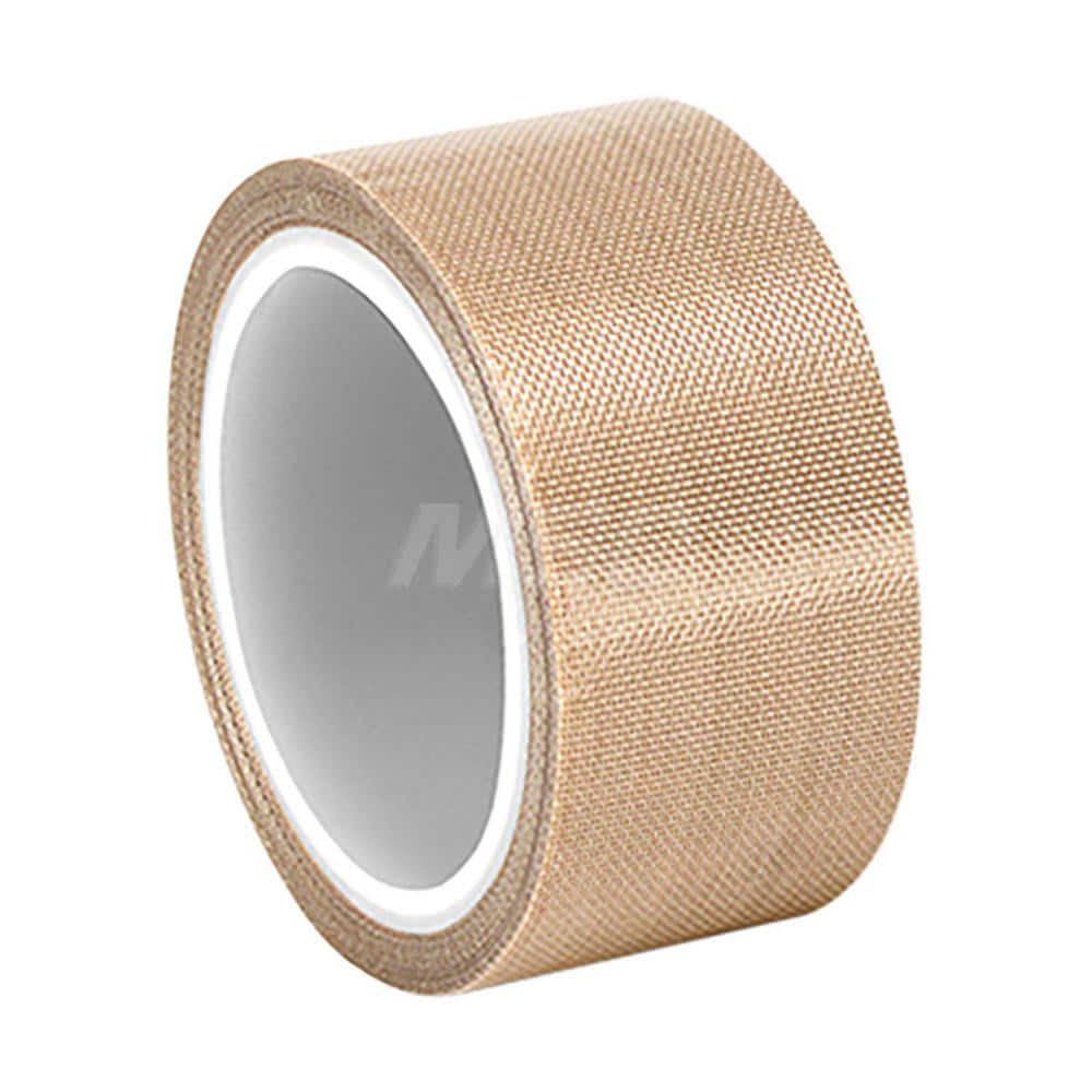 Glass Cloth Tape; Width (Inch): 2; Material Type: PTFE; Color: Brown; Adhesive Material: Silicone; Length (yd): 5.00; Thickness (mil): 8.2000; Tensile Strength (Lb./Inch): 175.00; Minimum Operating Temperature (F): -100.000; Maximum Operating Temperature