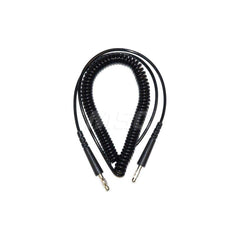 Grounding Cords; Anti-Static Equipment Compatibility: Grounding Cord; Grounding Wrist Strap; Cord Type: Coiled Cord; Number of Conductors: 1; Resistor: No; Color: Black; Cord Length: 8; Number Of Conductors: 1