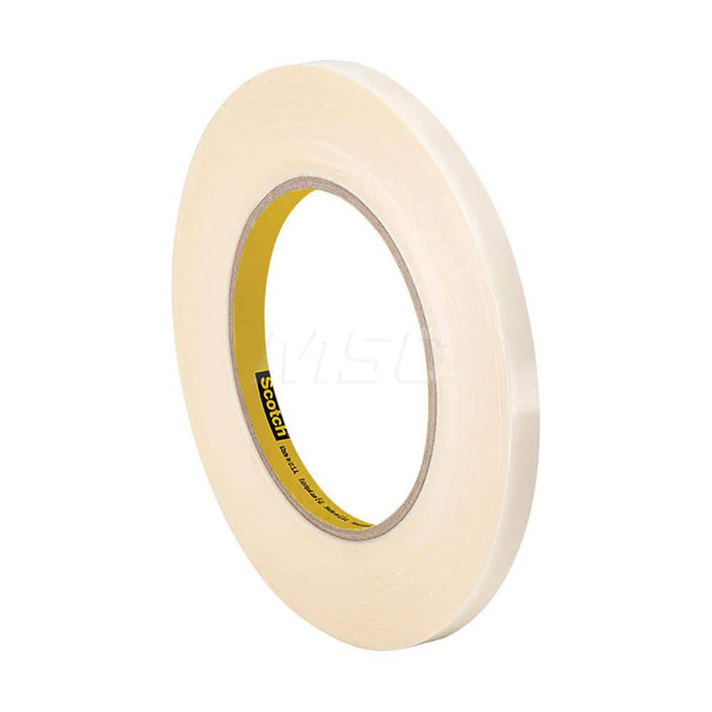 UHMW Film Tape: 1/2″ Wide, 36 yd Long, 10.2 mil Thick 30 Lb/In Tensile Strength, Rubber Adhesive, 225 ° F