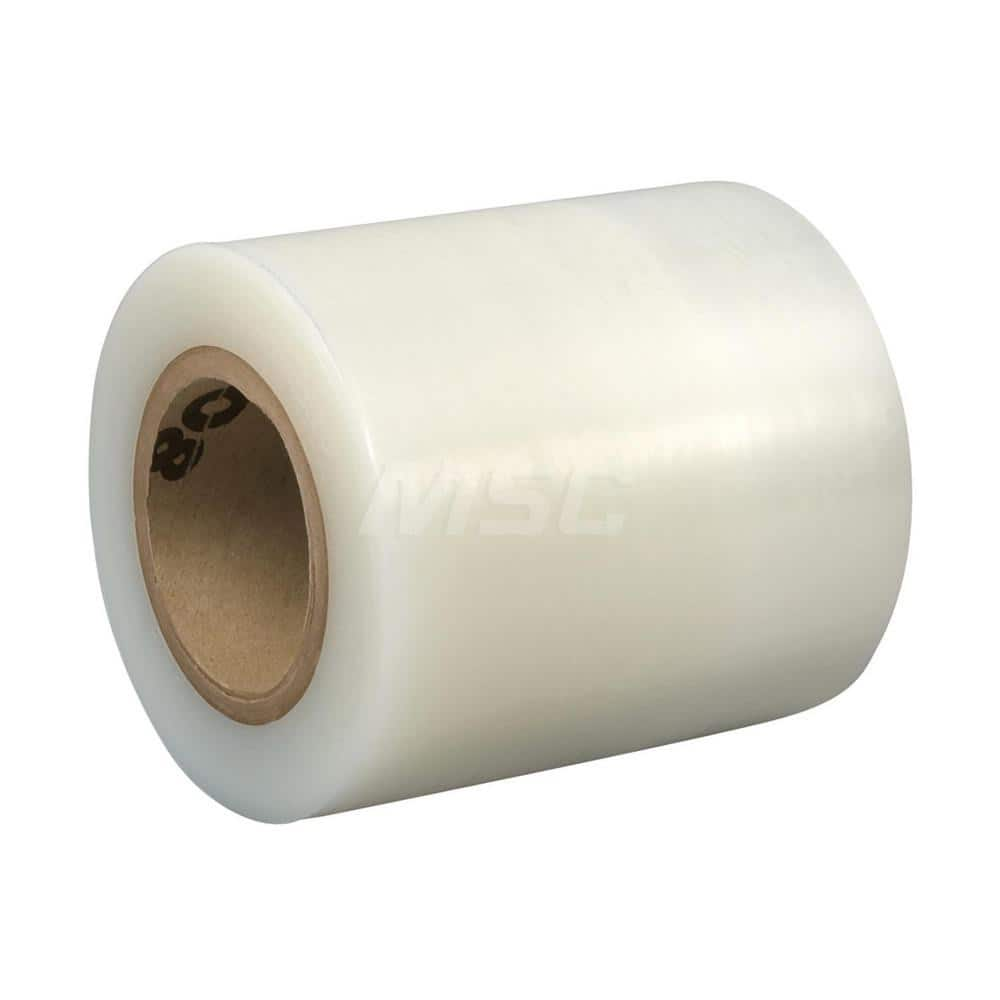 Polyethylene Film Tape: 1″ Wide, 600' x 2 mil Thick 2,800 Lb/In Tensile Strength, Water Based Acrylic Adhesive