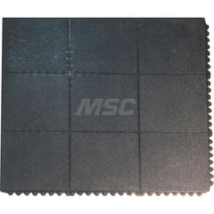 Anti-Static Work Kits & Table Mats; Mat Type: Anti-Static Floor Mat; Material: Rubber; Overall Length: 36.00; Thickness: 0.5 in; Resistance: 104.000; Color: Black