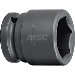 Impact Socket: 3/4″ Drive 6-Point, 50 mm OAL