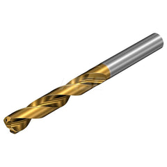 Jobber Length Drill Bit: 0.5511″ Dia, 147 °, Solid Carbide TiAlSiN, TiSiN Finish, 4.8818″ OAL, Right Hand Cut, Spiral Flute, Straight-Cylindrical Shank, Series CoroDrill 860