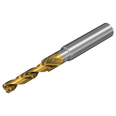 16.5mm Minor 19.6mm Major 50mm Step Length 147° High Performance Solid Carbide Subland Step Drill Bit TiAlSiN & TiSiN Finish, 153mm OAL, Series CoroDrill 860