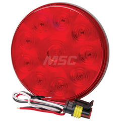 Turn Signal & Tail Lights; Type: Heavy Duty Stop & Tail; Color: Red; Length (Inch): 4; Specifications: LED